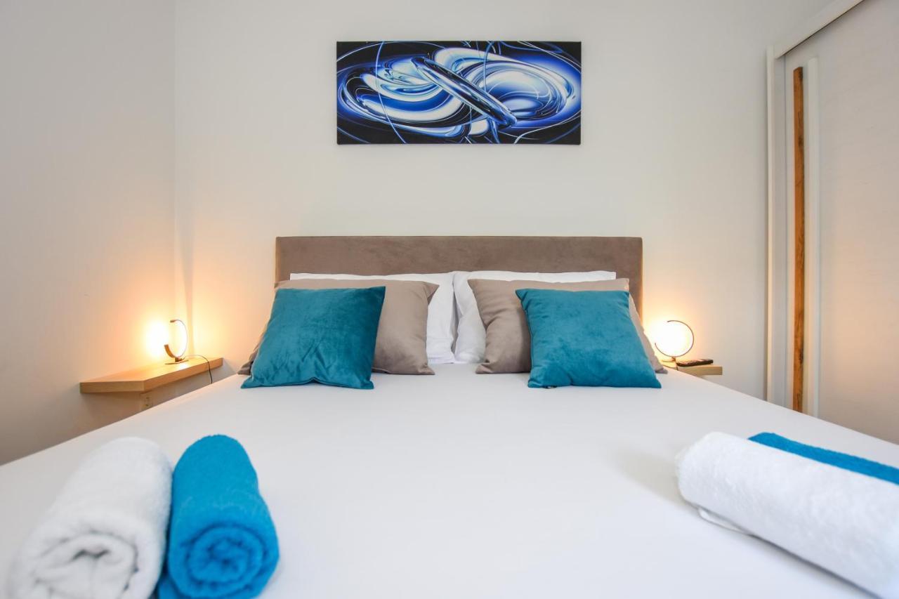 Apartmani Plazibat Мандре Экстерьер фото